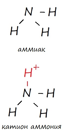 Амиак и амоний