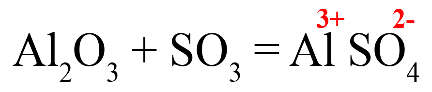 Взаимодействие оксида серы 6 с водой. Оксид серы vi и оксид алюминия. Оксид алюминия и оксид серы.