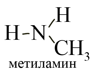 Первичный амин (метиламин) Первичный амин (метиламин)